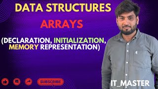 13 Arrays in data structure in Hindi  Declaration Initialization Memory representation [upl. by Cathey809]