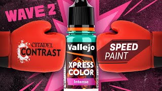 INTENSE enough to BEAT Contrast amp Speedpaint Vallejo Xpress Color wave 2 review 🥊 [upl. by Etteragram]