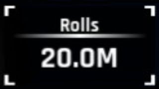 Hitting 20 Million rolls in Roblox Sols RNG Popping hp2 [upl. by Nerahs]