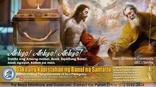 LIVE 11AM Misa  Dakilang Kapistahan ng Banal na Santatlo  Mayo 26 2024 [upl. by Noelc999]