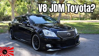 Toyota Crown Majesta Review S200 Luxury JDM Sedan [upl. by Ahsiken]