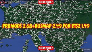 PROMODS 268RUSMAP 249 FOR ETS2 149 [upl. by Eenobe347]