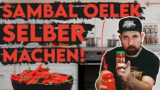 DAS BESTE Sambal Oelek REZEPT  Sambal Oelek selber machen  ChiliRezept EINFACH amp SCHNELL [upl. by Aihsercal]