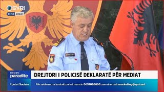 Vrasja në Pogradec drejtori i policisë deklaratë për mediat 14082024 [upl. by Aihsel]