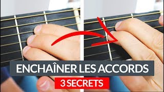 ENCHAÎNER les accords de guitare PLUS FACILEMENT [upl. by Mohun]