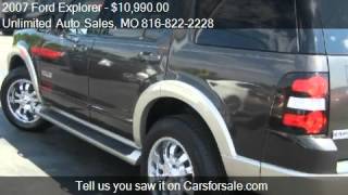 2007 Ford Explorer Eddie Bauer Great Condition  for sale i [upl. by Enier]