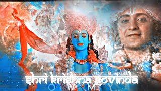 Shri krishna govind hare murari vm on Krishna💙✨FtSumedh mudgalkar [upl. by Ylen]