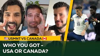 Are USA or CANADA KINGS of CONCACAF  USMNT vs CANADA Match Preview [upl. by Enywtna159]