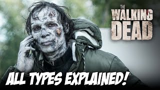 ALL TYPES of ZOMBIES in The Walking Dead EXPLAINED [upl. by Rafaello]