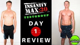 Insanity Max 30 Review  Day 1 Results [upl. by Duomham296]