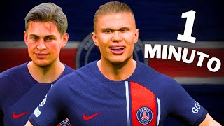 RECONSTRUYO al PSG en 1 MINUTO [upl. by Ylrad]