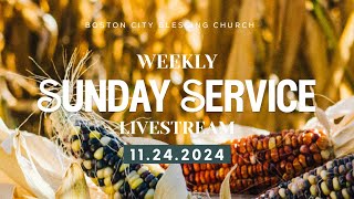 NECBC Boston Sunday Service  November 24th 2024 [upl. by Mharba]