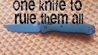 Benchmade 537gy1 Bailout review [upl. by Hardi]