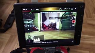 DJI Crystalsky using AZ screen recorder to record telemetry [upl. by Jamesy]