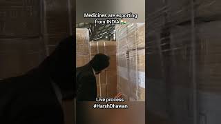 Live export of Medicines from India Practical Training by Harsh Dhawan [upl. by Oicnecserc]