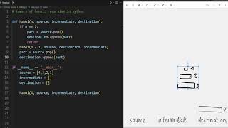 Towers of Hanoi implementation explained [upl. by Materse472]