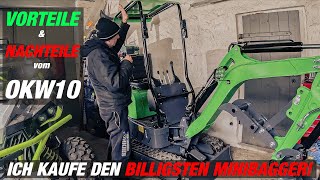 OKW10 Minibagger im Test – Top oder Flop 🕵️💥 Vor und Nachteile aufgedeckt [upl. by Aimas]