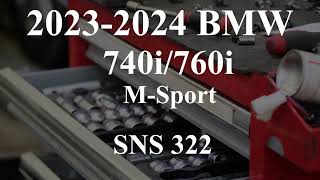 Installation Video For 20232025 BMW 740i760i MSport [upl. by Dnaleel]