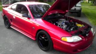 Carbureted 95 Mustang GT [upl. by Ahtnams]