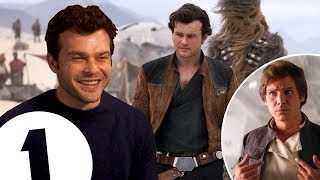 quotI wear Han Solos jacket constantlyquot Star Wars newcomer Alden Ehrenreich on landing the epic role [upl. by Knuth180]