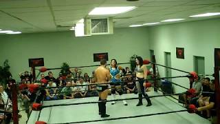 Nicole Matthews amp KC Spinelli vs Scotty Mac amp Jamie Diaz 7513  ECCW Classics [upl. by Boyden62]