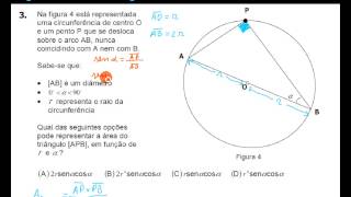 Trigonometria 11º ano  Razões Trigonométricas  Exercício Prático [upl. by Cirnek]