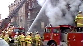 Pompiers de Montréal  SIM 1990 Émission quot2424quot animée par Claude Poirier [upl. by Fortuna523]