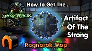 ARK ARTIFACT Of The STRONG Ragnarok Map [upl. by Nyram]