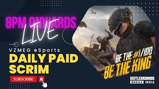 THE ULTIMATE WEEKEND SHOWDOWN  VZMEGESPORTS DAILY PAIDS SCRIMS IS LIVE [upl. by Yelra57]