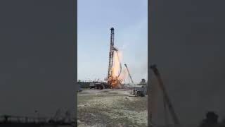 Massive Blowout in Oilfield at Land Rig BOP Failure Big Mistake leads to an Accident [upl. by Niveb731]