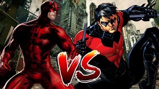 Daredevil VS Nightwing  Who Wins [upl. by Reginald]