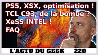 PS5 XSX  Le soft dabord 🤔 TCL C93 MINI LED 😱 SONY  JIM Arrête [upl. by Kulda]