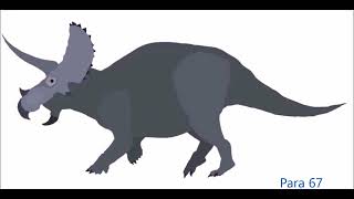 PPBA Spinosaurus vs Triceratops remake 10 anniversary special [upl. by Lerat]