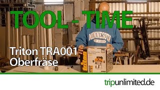 ToolTime Triton TRA001 Oberfräse [upl. by Nnaeirelav745]