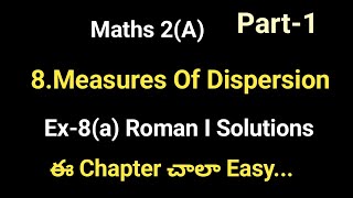 Class 12 Measures of Dispersionpart 1important 2 marksImportant 7 marks [upl. by Adnileb]