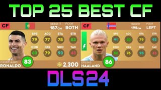 TOP 25 BEST CF IN DREAM LEAGUE SOCCER 2024🔥🤯 [upl. by Violet]