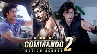 Commando 2 Super Scene  Stunning Action Scenes  Vidyut Jammwal  Adah Sharma  Esha Gupta  Freddy [upl. by Aicittel]