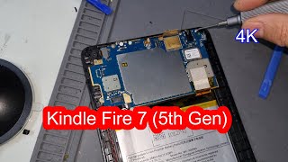 Kindle Fire 7 5th Generation Digitiser LCD Replacement Full Video 4K [upl. by Nylram]