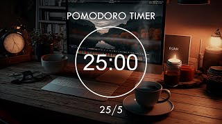 255 Pomodoro Timer  Lofi Mix  Coffee Background Lofi Music  4 x 25 min  Focus Station [upl. by Del]