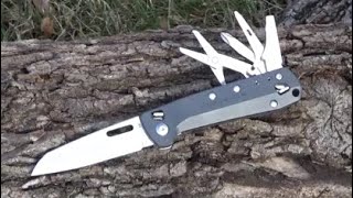 Leatherman K4 Folding Knife Multitool Full Review [upl. by Rehpotsyrhc270]