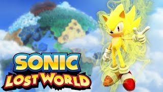 VISÃO GERAL Super Sonic  Sonic Lost World PtBr  Wii U  CJBr [upl. by Bohlen]