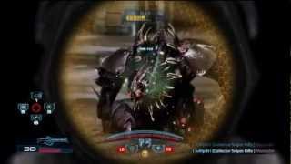 ME3 Collector Sniper Gameplay Amazing [upl. by Ecinwahs182]