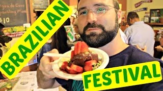 VLOG 29  FESTIVAL BRASILEIRO em PORTLAND nos Estados Unidos [upl. by Anerec300]