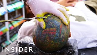 Traditional Tebori Tattoos In Japan  Ink Expedition [upl. by Amalbergas]