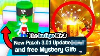 NEW 301 UPDATE for Indigo Disk DLC amp Pokemon Scarlet Violet and NEW Mystery Gift [upl. by Anilec236]