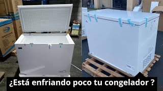 Cómo COMPLETAR la carga a un congelador con gas refrigerante R134 [upl. by Ivad]