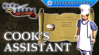 Cooks Assistant Quest  OSRS Quality Quick Guide 2023 [upl. by Anatnas705]