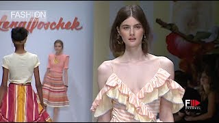 LENA HOSCHEK Spring Summer 2019 MBFW Berlin  Fashion Channel [upl. by Hannazus]