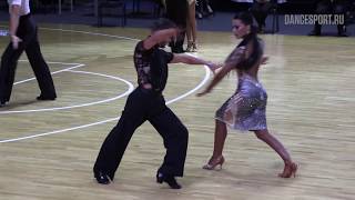 Giacomo Lazzarini  Roberta Benedetti BIH Pasodoble  WDSF World Open Latin [upl. by Abeu302]