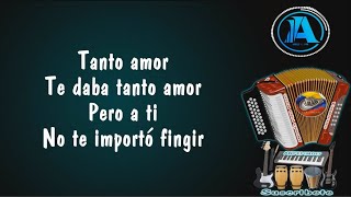 Hay Que Ser Fuerte  Los Chiches Vallenatos  Letra  Andres Pino Music [upl. by Ethelind]